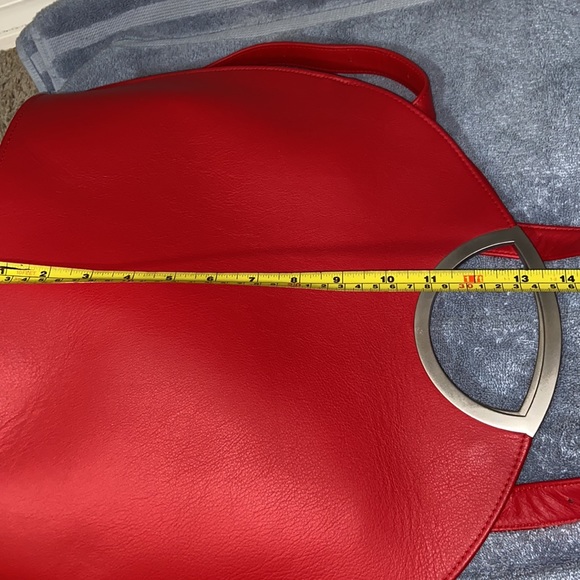 Unique Nwot Cover B Unique Leather Crossbody Bag Germany - red - Picture 8 of 11